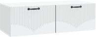 vidaXL Meuble TV mural Blanc 98 x 41 x 30 cm Bois d'ingénierie
