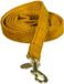 Kentucky Dogwear - Laisse pour chien - Taille S - Velours - Moutarde - Longueur 120 cm