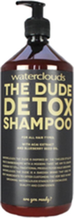waterclouds The Dude Detox Shampoo -1000 ml