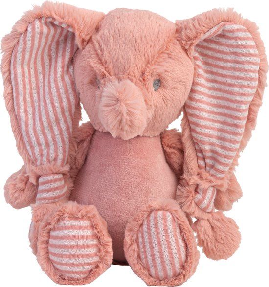 Happy Horse Olifant Emily Knuffel - Roze - 24cm