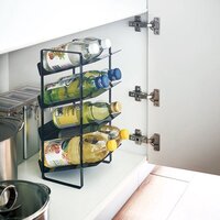 Yamazaki Tower Flessenrek - Zwart - 8 Flessen