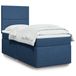 Maison Exclusive - Sommier à lattes de lit avec matelas bleu 80x200 cm tissu