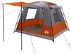 vidaXL Tente de réception 10 personnes Gris et Orange
