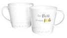 Der Herr ist mein Hirte - Tasse: Tasse mit Gold
