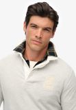 Superdry Vintage Athletic Jersey Rugby Top Heren S Katoen Cadet Grey Marl