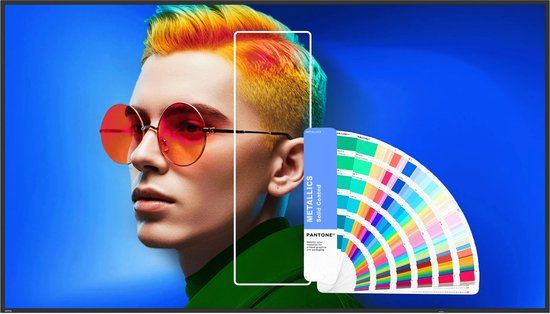 BenQ SL7504 Digitale signage flatscreen 75 inch 4K Ultra HD Zwart