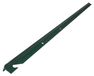 Poteau pour clôture, vert, 1,45 mètre, acier