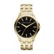 Armani Exchange herenhorloge met drie wijzers, kastmaat 45 mm, roestvrijstalen armband
