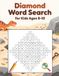 Diamond Word Search for Kids Ages 8-10: Dinosaurs Vocabulary Builder