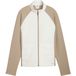 Puma Cloudspun fleece Hybrid veste, blanc/brun
