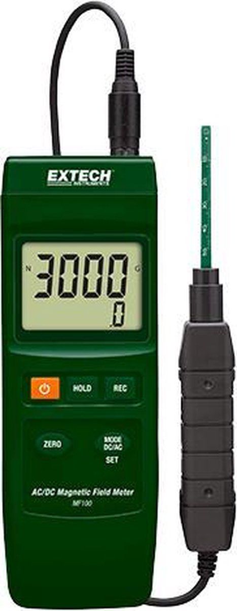 EXTECH MF100: AC/DC-magneetveldmeter