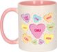 Bellatio Decorations Koffiemok voor oma - Roze - Keramiek