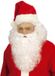 Vegaoo Pruik met baard voor volwassenen - Kerstman - Synthetisch - Multi