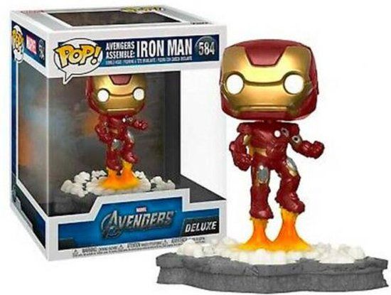 Funko Pop! Deluxe Marvel Avengers Assemble Iron Man Figure