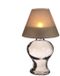 Ideas 4 Seasons Bougeoir en verre fumé gris ø9xh16cm
