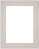 yd. Passe-Partout Fotomaat 45x65 cm - Lijstmaat 50x75 cm - Gris Granit