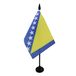AZ FLAG Tafelvlag Bosnië en Herzegovina 15x10 cm