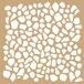 Artemio 2 kraft sjablonen natuur 20x20cm