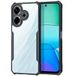 Tumundosmartphone Transparante hoes versterkt met zwarte rand voor Xiaomi Poco M6 4G