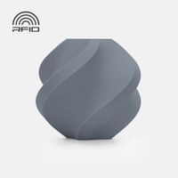Bambu Lab PLA Matte Filament – Ash Gray – 1 kg – 1.75 mm op Spoel