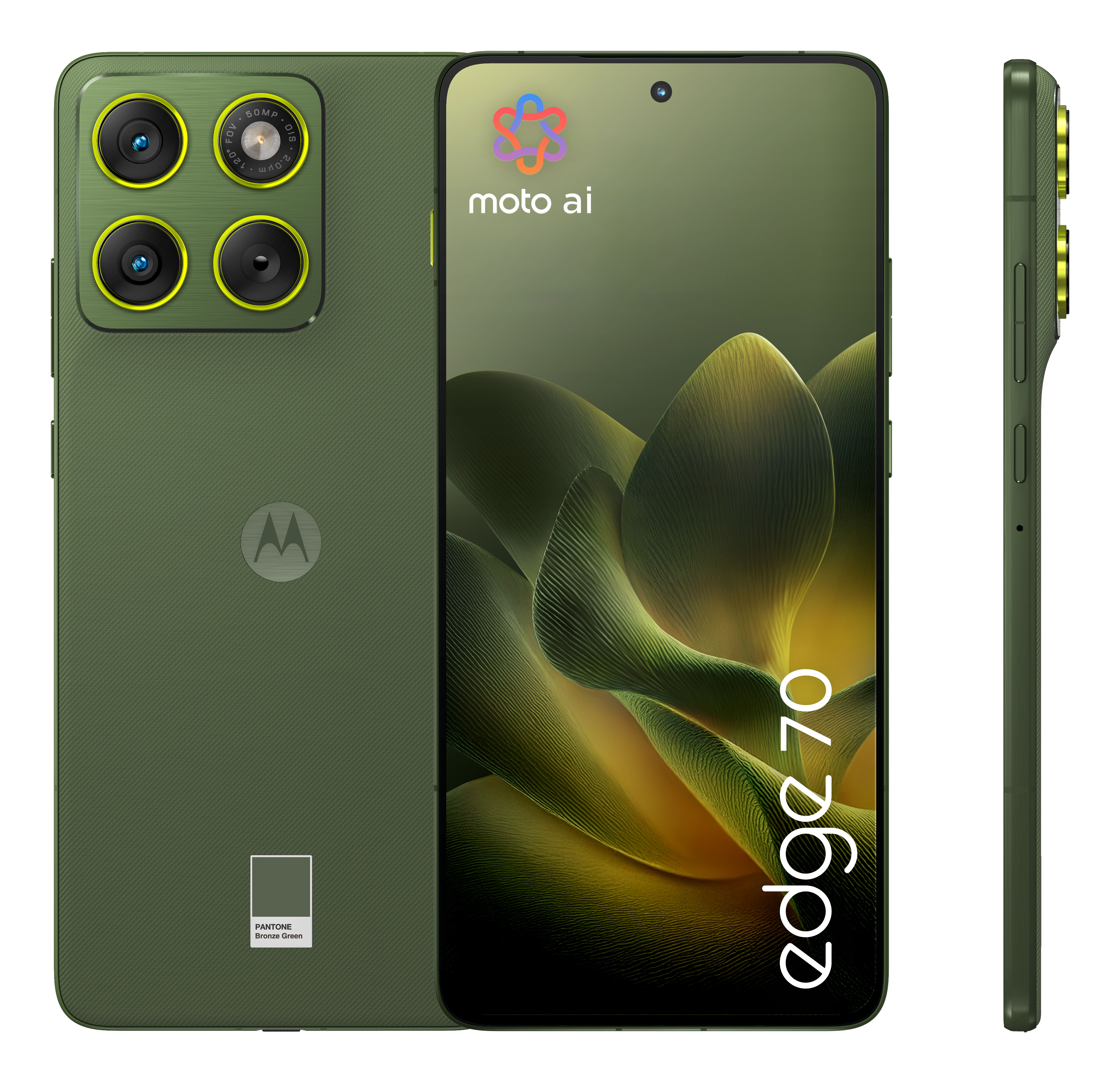 Motorola Edge 70 512GB - Bronze Green - 5G