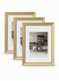 Walther Design Lounge Ja520G3 Fotolijsten, Goud, 15 X 20 Cm, Verpakking Van 3