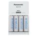 Panasonic K-KJ18MCC40E Batterij Oplader Set - Incl. 4x AA 1900mAh NiMH Batterijen