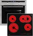 Cuisinière: four encastrable 60cm EB8013ED + plaque électrique 59cm CH5901AL