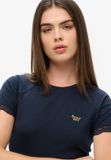 Superdry - Jaren 90 T-shirt met kanten rand - Dames - T-shirts