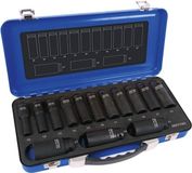 Ac Heytec krht jeu de douilles 1/2", long, 14 pièces.