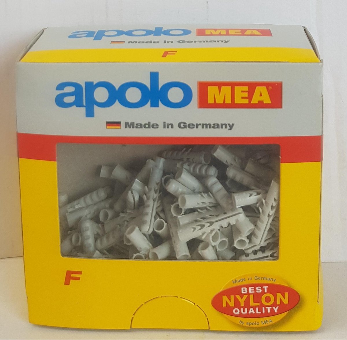 Apolo MEA Nylon plug F 4, 200 stuks