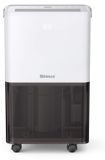 Merkloos Luchtontvochtiger ontvochtiger - 10 liter per dag - Stil - Tot 15 m² - Timer 24 uur - Transparante watertank