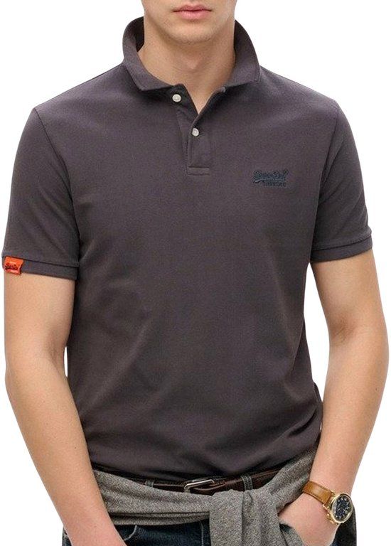 Superdry Vintage Destroy Polo Heren - Maat M