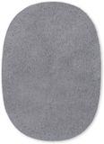 Prym Patches leder te naaien grijs 10 x 14cm 2st 929359