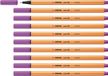 STABILO point 88 - Premium Fineliner - Fine 0,4 mm – Pruim Paars– Doos 10 stuks