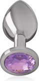 INTENSE ANAL TOYS Anal Plug Metal Violet Size S