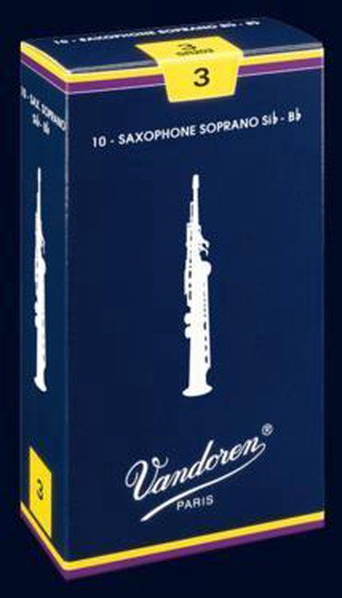 Vandoren Traditional rieten voor sopraan-saxofoon 2, 10 stuks