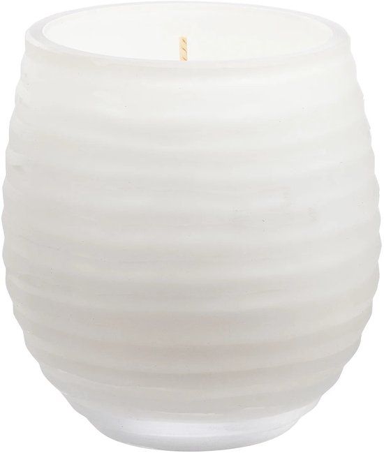 Ipuro Atelier Cylinder Geurkaars Wit Citrus Bloemen Fruitig Perzik Roze Sandelhout Vanille 1 stuk(s)