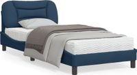 Maison Exclusive - Sommier sans matelas « Hvar » bleu 80 x 200 cm en tissu