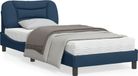 Maison Exclusive - Sommier sans matelas « Hvar » bleu 80 x 200 cm en tissu