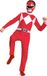 Vegaoo Power Rangers Costume Rouge Enfants 110/116