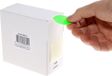 Rillprint Etiket 35mm op rol fluor groen 500st