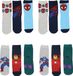 Marvel Sokken - 12 Paar Kinderen Multi Colour Printopdruk Schoenmaat 31-34 Katoen