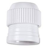 Staedter 2-delige XXL-adapter, HDPE-kunststof, wit, 30 x 30 x 30 cm
