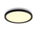 Philips Hue Aurelle LED Paneel - Rond - Zwart - 39.5cm - Warm tot Koel Wit Licht