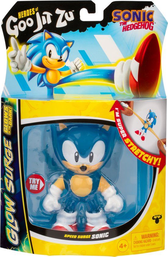 Goo Jit Zu Sonic Glow Surge 13cm Actiefiguur