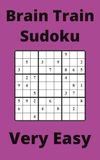 Purple Brain Train Sudoku Book, 9x9 Puzzles, 300 Pages, 5x8, Very Easy