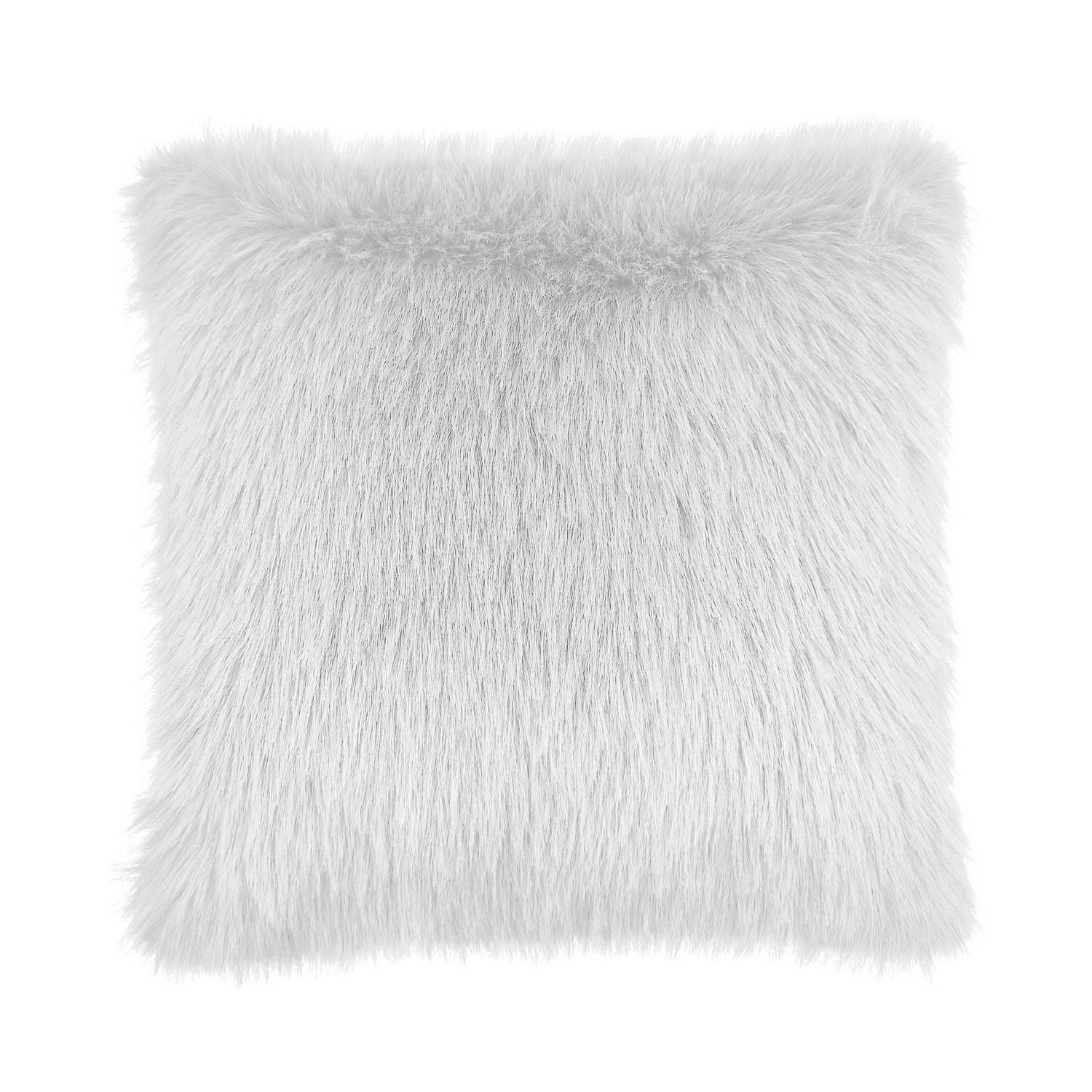Heckett & Lane sierkussen perle - misty white 48x48cm - wit
