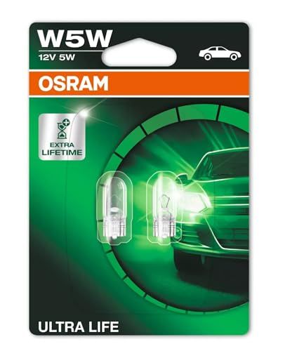 OSRAM Ultra Life W5W dubbele blister (2 lampen)
