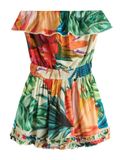 Next Dames Bandeau Skort Playsuit Tall Crème